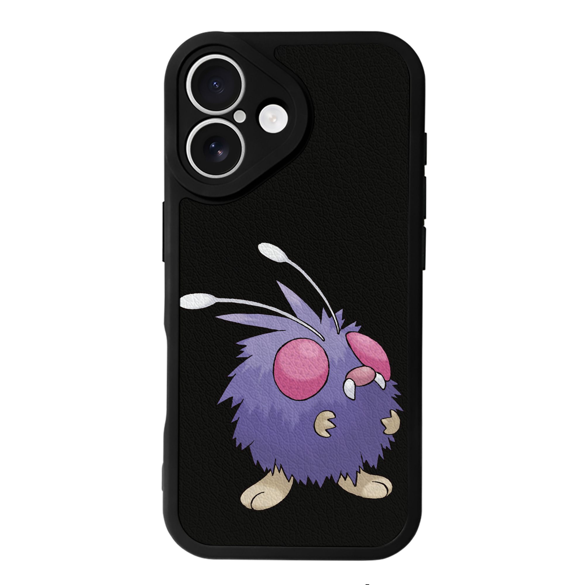 （画像用） ポケットモンスター Pokémon 【iPhone 16シリーズ対応】シリコンスマホケース（レザー調） 材質：シリコン